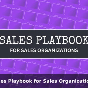 Team Sales Playbook | Fillable PDF | Sales Process & Coaching System