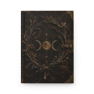 Witch Grimoire Journal | Book of Shadows | Witchcraft | Worn Leather Spell Book | Pagan