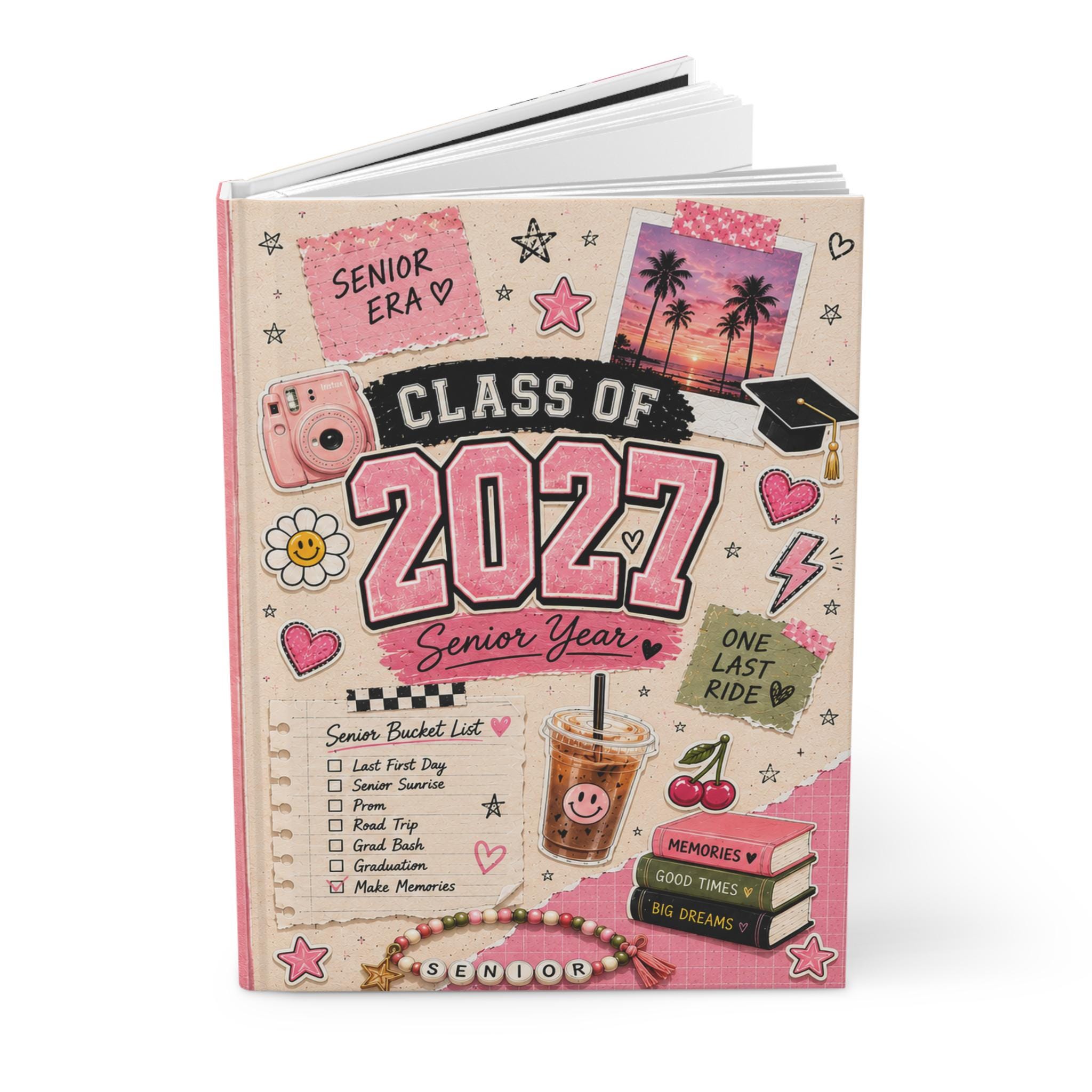 Personalized Class of 2027 Senior Year Journal | Hardcover Notebook ...