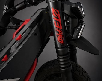 ZT3 Pro Gabelschutz – 3D gedruckt | Schwarz/Rot | Schutz & individuelles Design