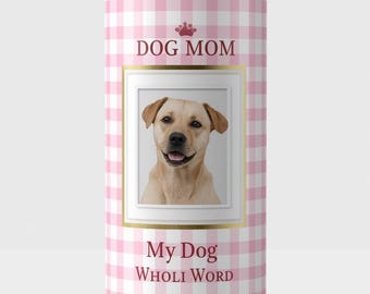 Dog Photo Tumbler Wrap Bundle, Custom Dog Picture, Tumbler wrap, Dog Pic Frame, 20 oz, (Digital Download)
