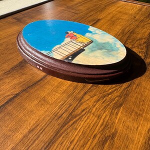 Howl’s Moving Castle Studio Ghibli Art on Hand-Painted Wood / Nostalgic Anime Film Art afbeelding 7