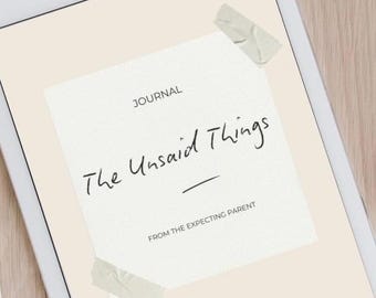 Du futur parent | Un journal imprimable pour les nouveaux parents, les adoptions et les nouveaux départs