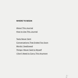 mots que je n'ai jamais dit | Un journal de réflexion guidée (imprimable + PDF iPad) image 5