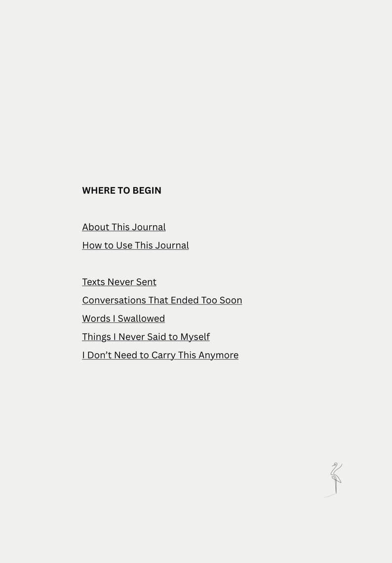 mots que je n'ai jamais dit | Un journal de réflexion guidée (imprimable + PDF iPad) image 5