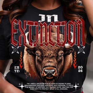 Bedreigd dier, de Amerikaanse bizon png, PNG-dieren, ontwerp van een bedreigd dier in PNG-formaat voor artistieke bewustwording, downloadbaar digitaal bestand