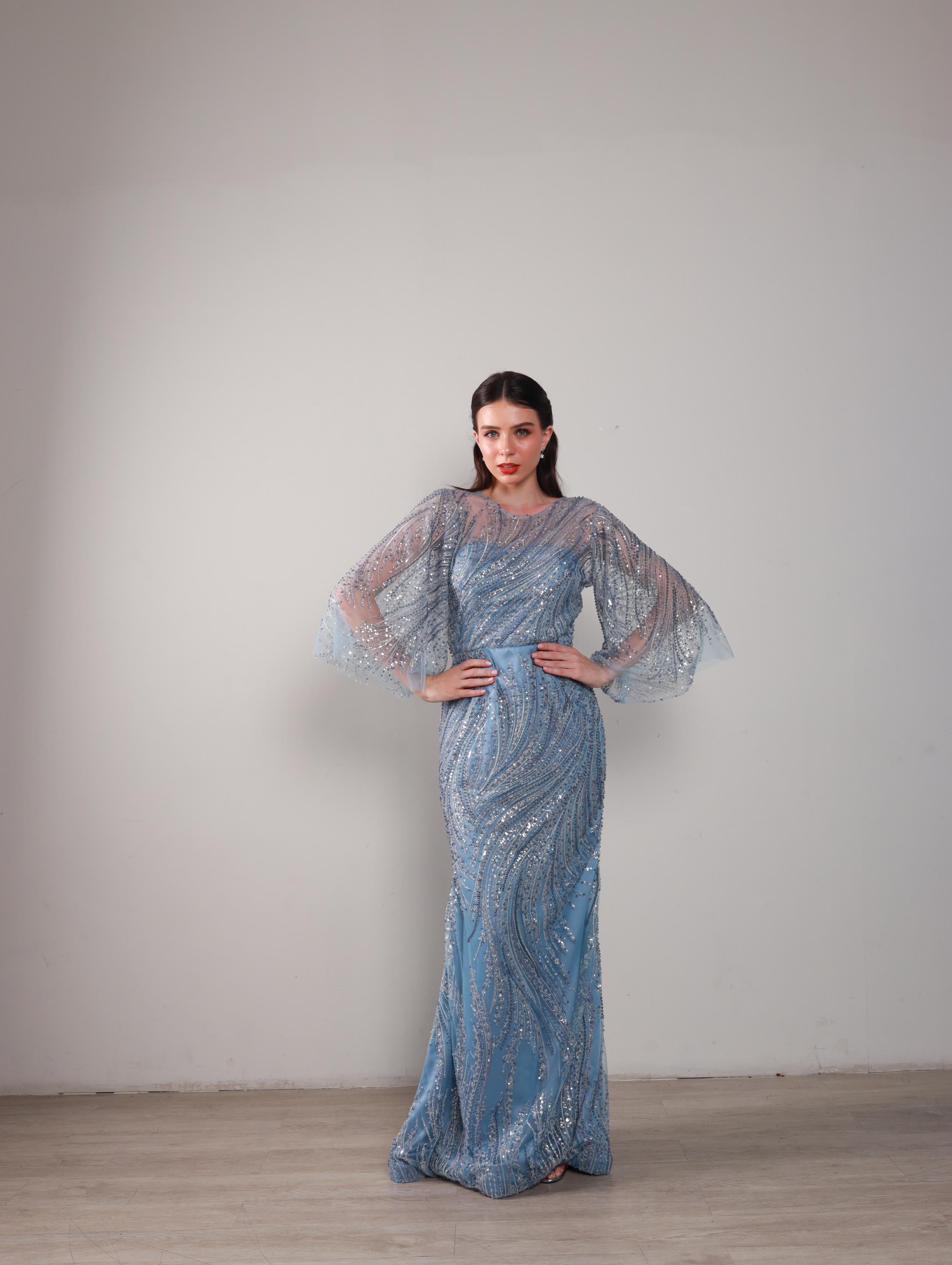 icy blue winter dress When your winter uniform is still a dress. Comment SHOP below to receive a DM with the link on my LTK https://liketk.it/5Kkei The Ice Blue Embellished Nicola Dress from @tuckernuck is