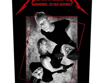 Metallica: Hardwired Concrete Back Patch