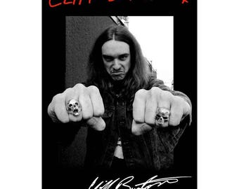 Metallica: Cliff Em All Back Patch