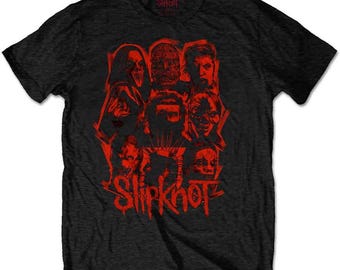 Slipknot - WANYK Red Patch T-Shirt (Officially Licensed)