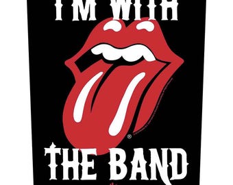 The Rolling Stones: I'm with the Band Back Patch