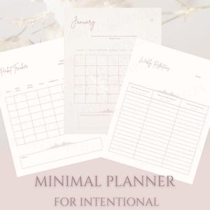 Planner digitale di coerenza (2026) / Calendario e monitoraggio delle abitudini / PDF stampabile