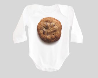 Chocolate Chip Cookie Clothing for Kids - Shirt - Cookie Clothing - Baby Bodysuit