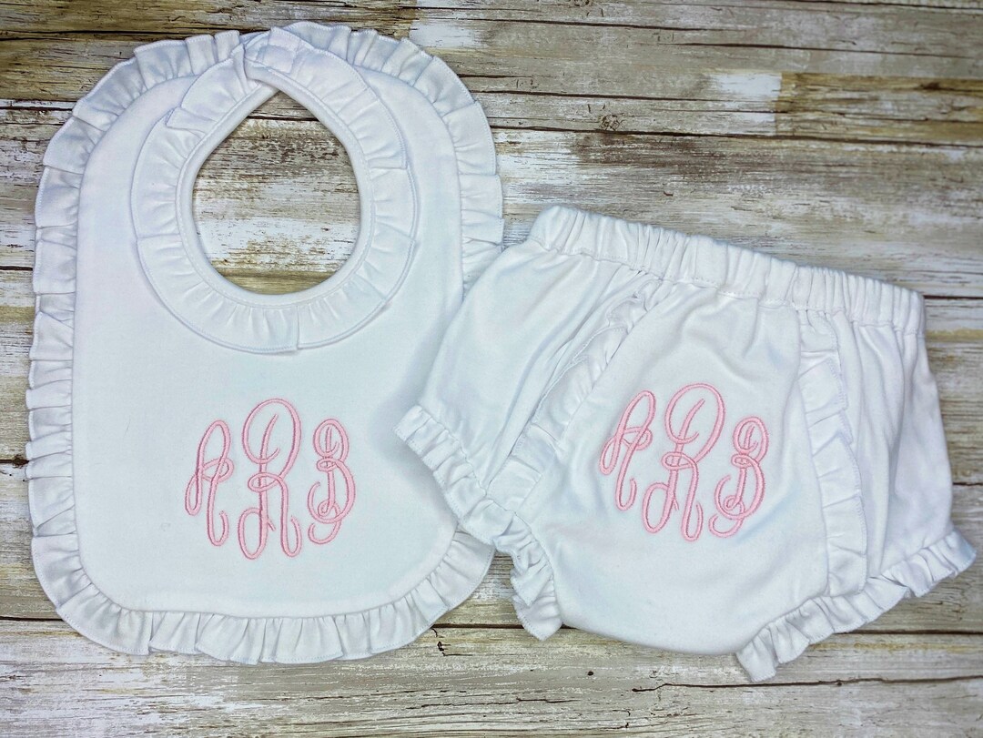 Baby Girl Diaper Cover Ruffle Diaper Cover Personalized Baby Etsy