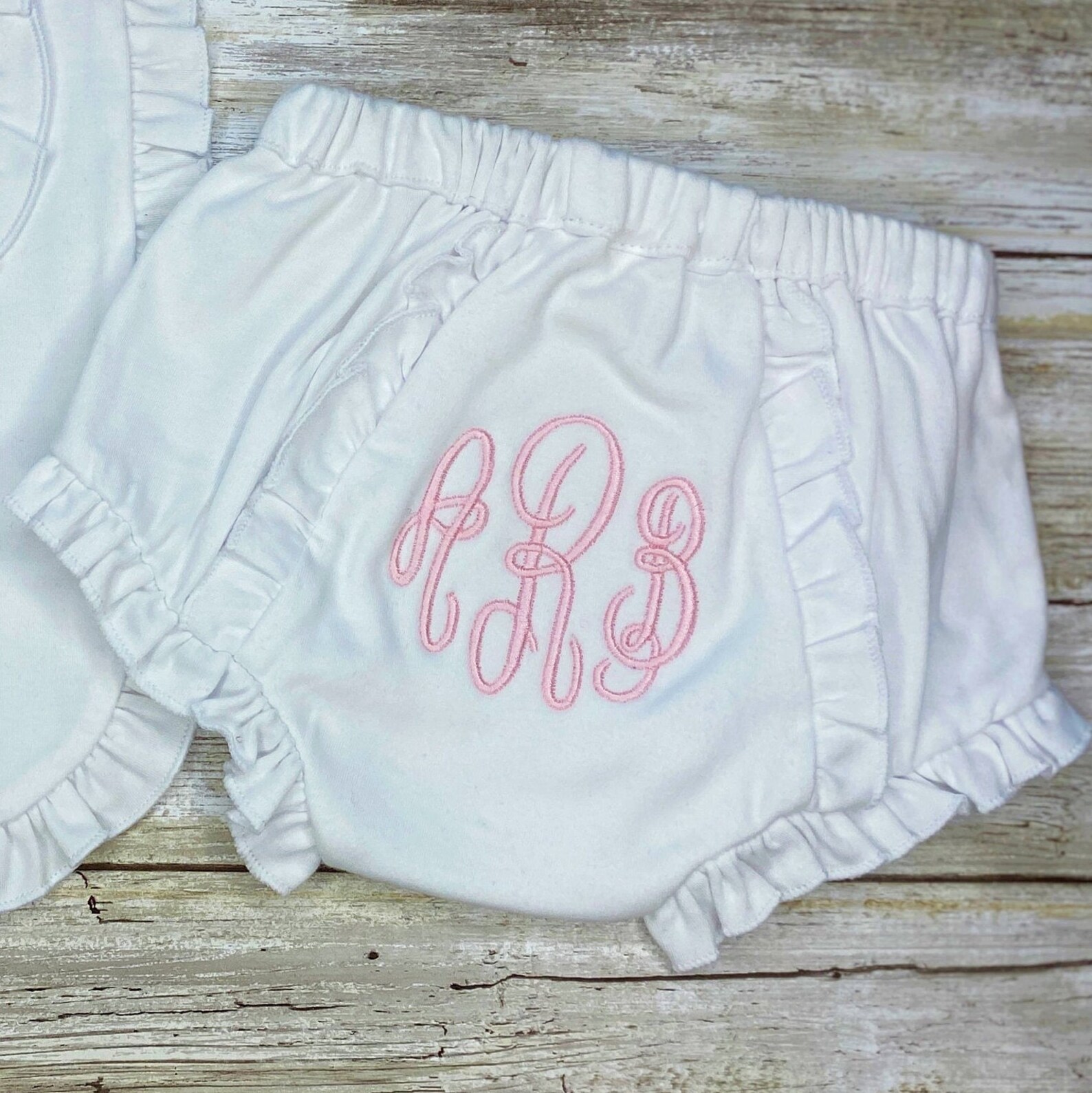 Baby Girl Diaper Cover Ruffle Diaper Cover Personalized Baby Etsy