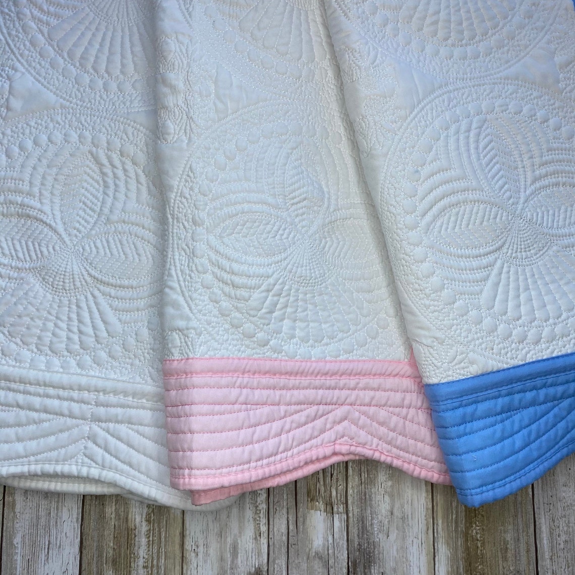 Heirloom Baby Quilt Personalized with Birth StatsHeirloom Etsy