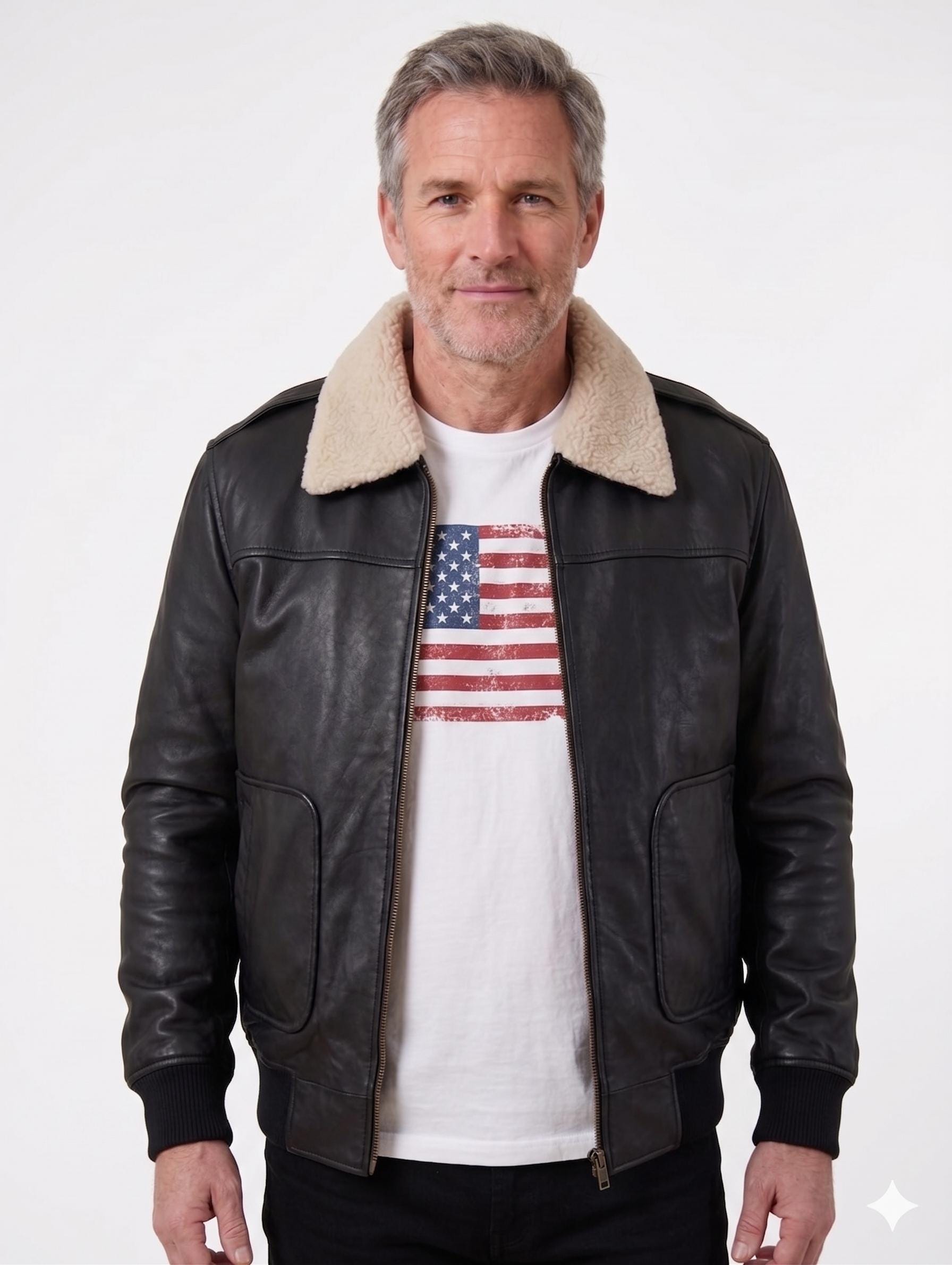 G1 Leather Jacket - Etsy