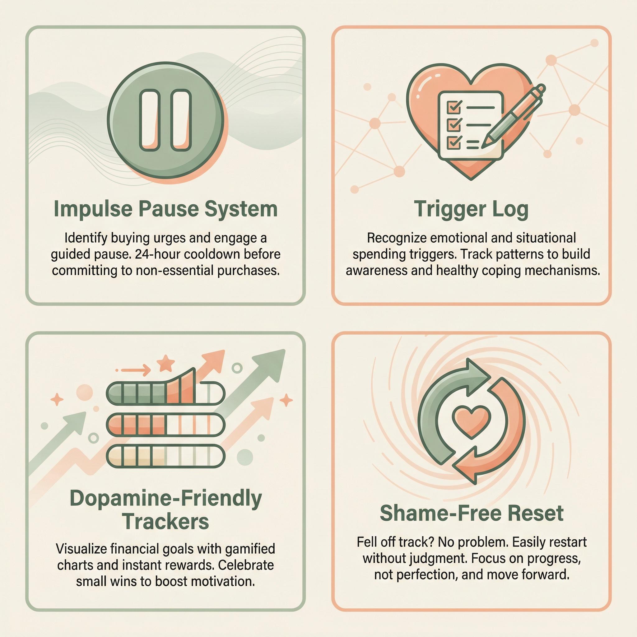 ADHD Budget Planner for Women | Impulse Spending Tracker ...