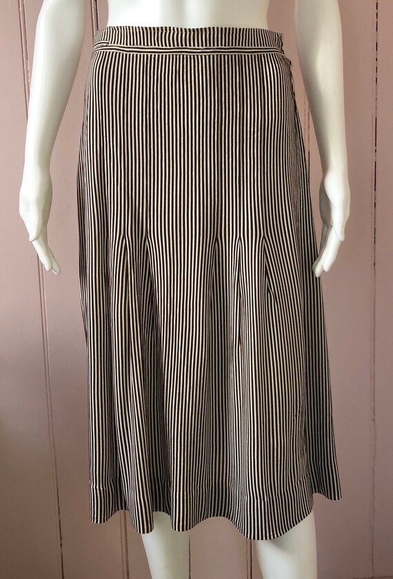 Lovely 1930’s Jersey Stripey Skirt