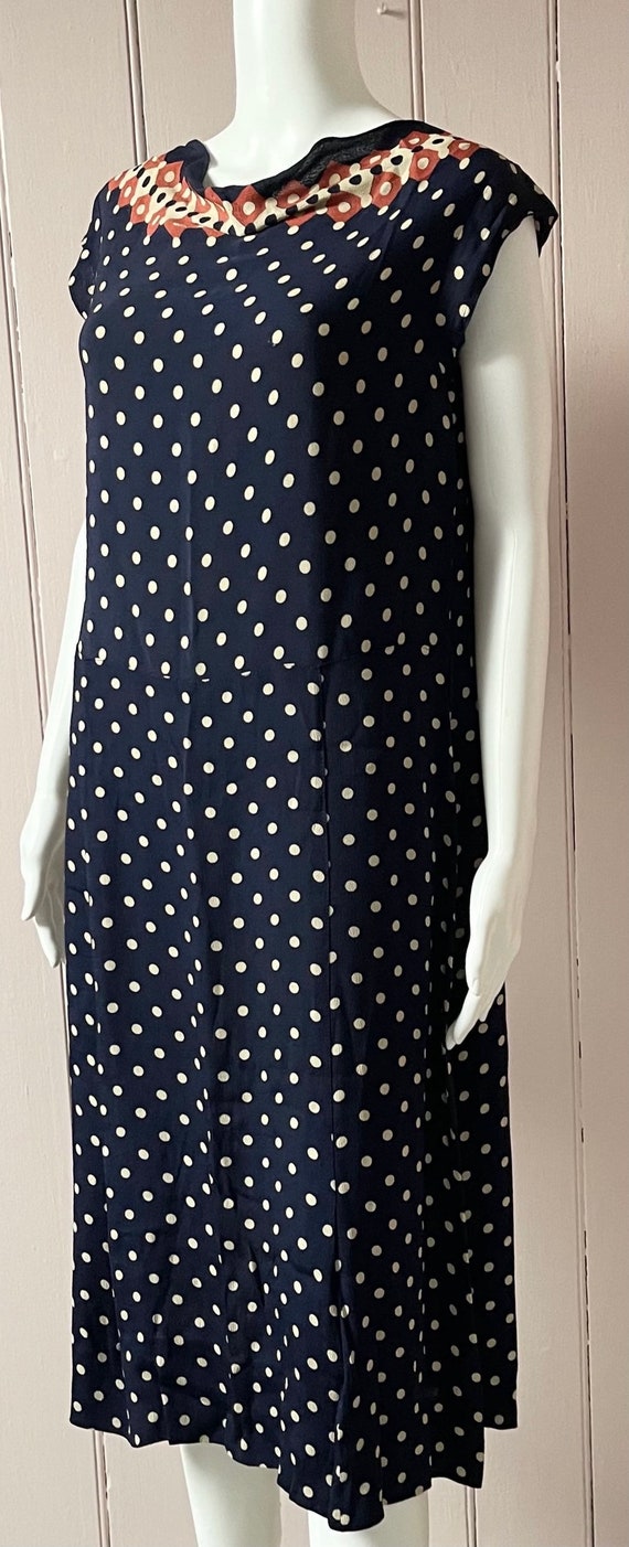 Lovely 1920’s Polka Dot Dress - image 3