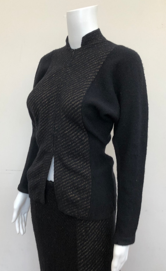 Fantastic 1940’s Knitted Suit