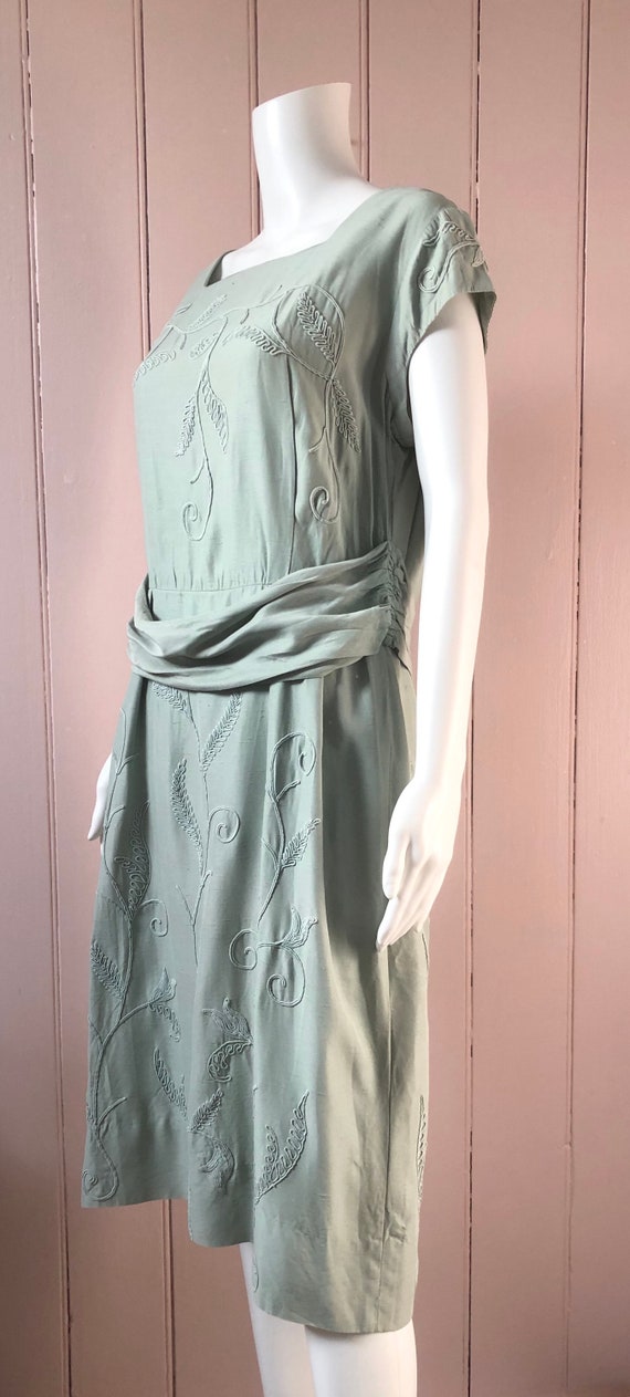 1950s shift dress