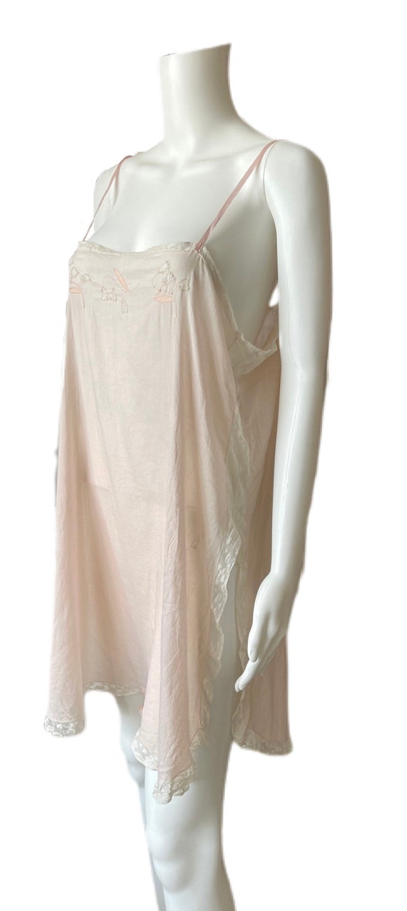 Pretty Pale Pink 1920’s Teddy - image 1