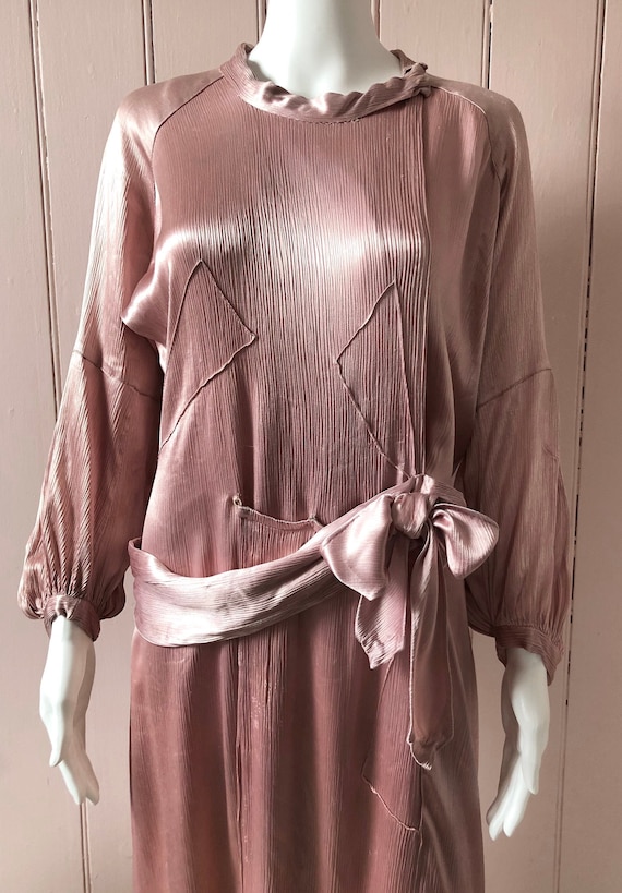 Amazing 1930’s Panelled Pink Gown