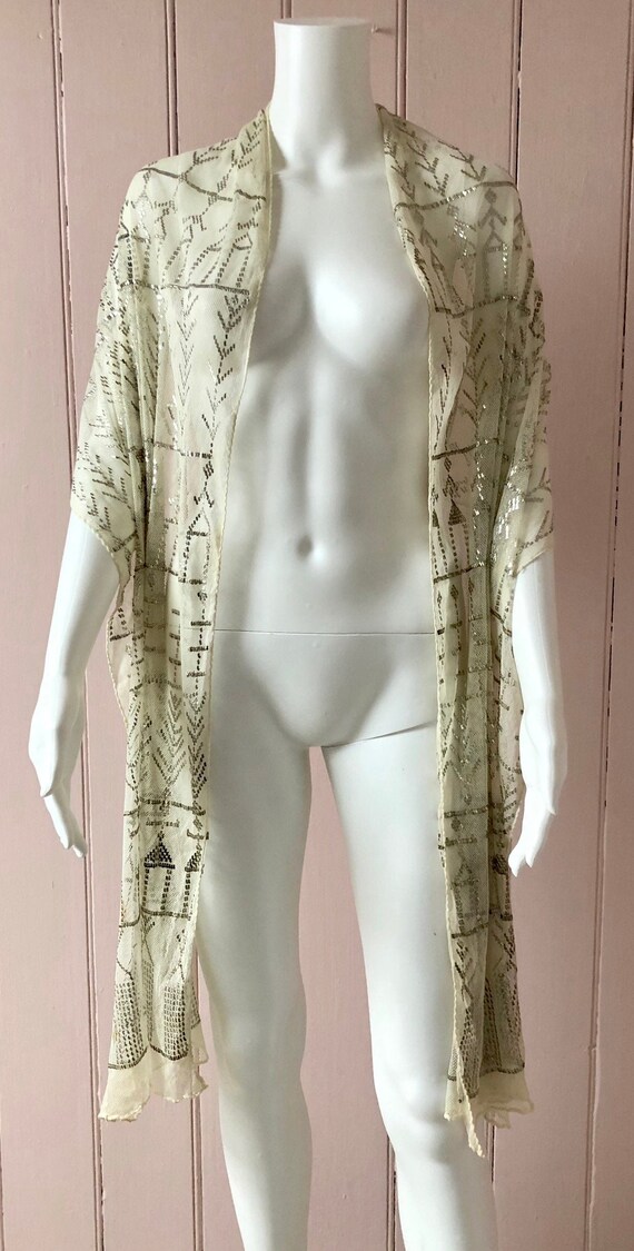 Beautiful 1920's Assuit Scarf