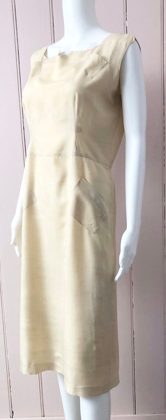 Stylish 1930’s-1940’s Silk Dress