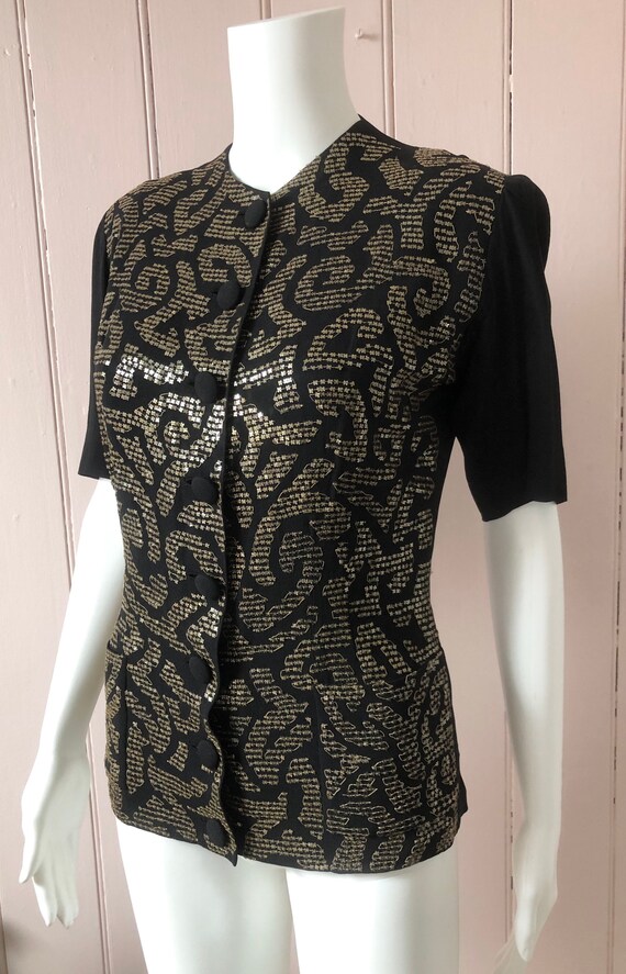 Fantastic 1930’s Sequinned Jacket