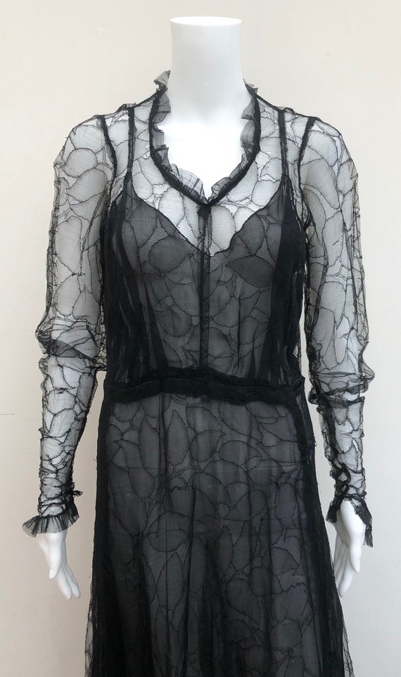 Lovely 1930’s Lace Gown AF