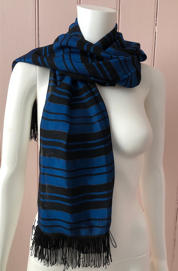 Lovely 1930’s Striped Scarf