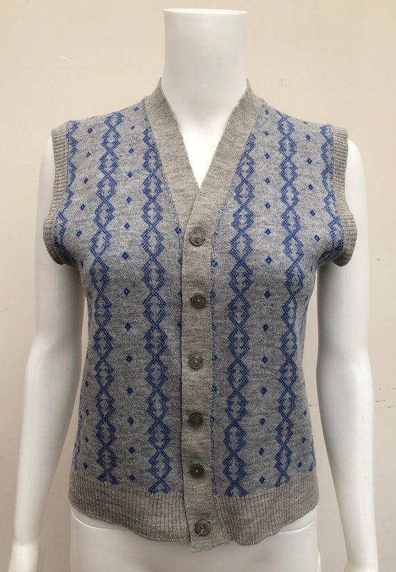 Fantastic 1940’s Knitted Waistcoat