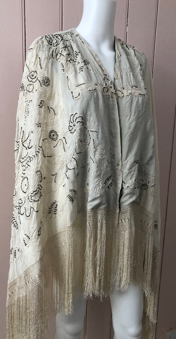 Superb Beaded Victorian Cape