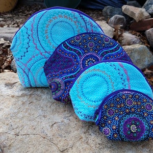 Circle Style Nesting Pouch Set Pattern