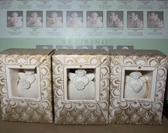 Margaret Furlong 2" bisque angels