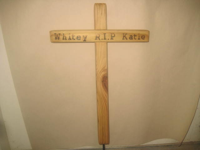 Memorial Burial Cross Personalized w/ Name. Made to Order ...