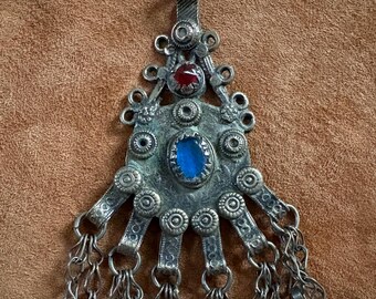 Vintage Kuchi Pendant Tribal Fusion Belly Dance DIY Costume and Jewelry Supply