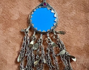 Vintage Kuchi Pendant Tribal Fusion Belly Dance DIY Costume and Jewelry Supply