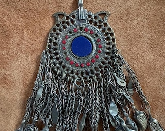 Vintage Kuchi Pendant Tribal Fusion Belly Dance DIY Costume and Jewelry Supply