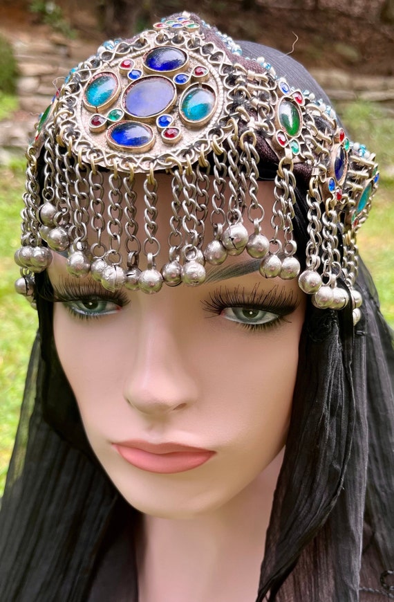tribal belly dance headpiece
