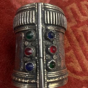 Vintage Kuchi Heavy Cuff Bracelet Tribal Fusion Belly Dance