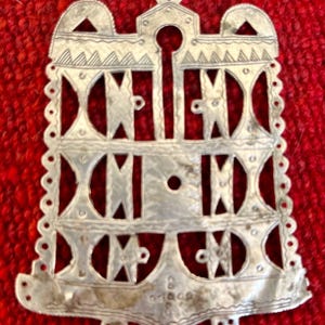 Antique Tuareg Silver Bella Talisman Rare