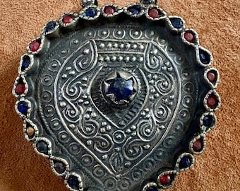 Vintage Kuchi Pendant Tribal Fusion Belly Dance DIY Costume and Jewelry Supply