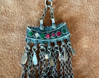 Vintage Kuchi Barrette Tribal Fusion Belly Dance DIY Costume and Jewelry Supply