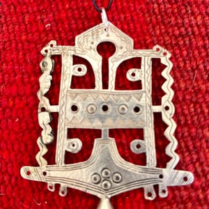 Antique Tuareg Silver Bella Talisman Rare