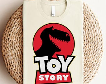 Toy Story Rex Ready To Press,Toy Story Heat Transfer,To Infinity And Beyond DTF Transfer,Toy Story Rex DTF Transfer,Disney Ready To Press