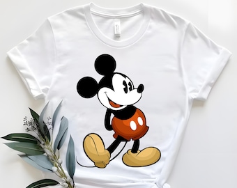 Mickey Mouse DTF, Mickey Mouse Heat Transfer, Disneyworld DTF Transfer, Disneyland Ready to Press, Mickey DTF Transfers, Disney Gifts