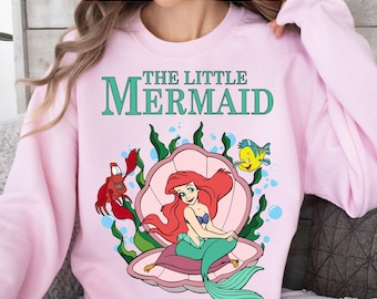 Disney The Little Mermaid DTF Transfer, Little Mermaid Ariel Shirt, Ariel Princess DTF Transfers, Disney Princess Shirt,Little Mermaid Shirt